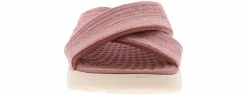 Comfort Sandals|SKECHERS Go Walk Flex Impressed Women's Slide Sandal Pink