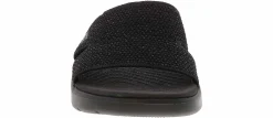 Athletic Slides|Comfort Sandals|SKECHERS Go Walk Flex Timeless Women's Sandal Black