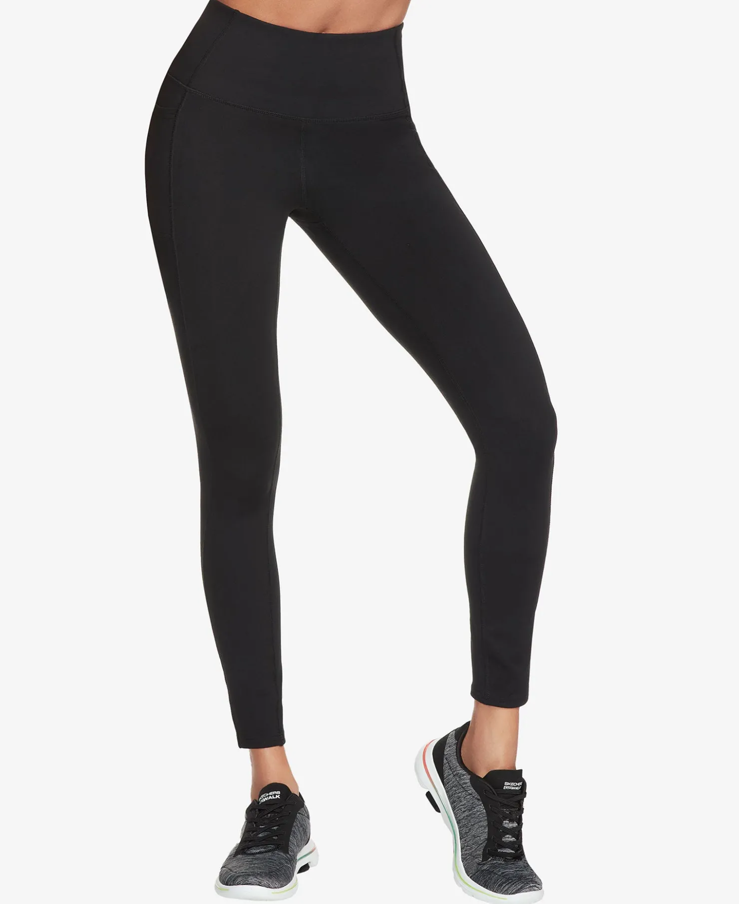 Bottoms|SKECHERS Go Walk High Waist Women's Legging Black