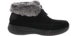 Short Boots & Booties|Wide-Width Boots|SKECHERS Go Walk Stability Women’s Wide-Width Boot Black