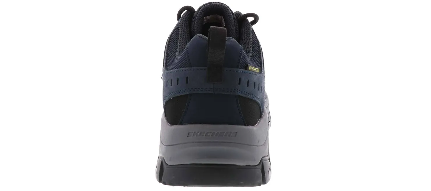 Safety Toe Athletics|Electro Static Dissipative (Esd)|SKECHERS Greetah Men's Composite Toe Work Shoe Blue