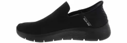 Slip-On|Walking Shoes|SKECHERS Hands-Free Slip-Ins Go Walk Flex Men’s Athletic Sneaker Black