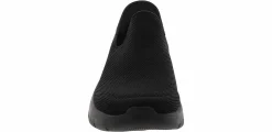 Slip-On|Walking Shoes|SKECHERS Hands-Free Slip-Ins Go Walk Flex Men’s Athletic Sneaker Black