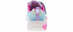 Athletic & Sneakers|SKECHERS Heart Lights Toddler Girls’ (7-10) Light Up Athletic Shoe Blue