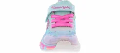 Athletic & Sneakers|SKECHERS Heart Lights Toddler Girls’ (7-10) Light Up Athletic Shoe Blue