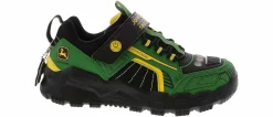 Athletics & Sneakers|SKECHERS John Deere Adventure Track Youth Boys' (11-3) Light Up Running Shoe Green