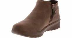 Short Boots & Booties|Winter Boots|SKECHERS Lovely Vibe Women’s Bootie Brown