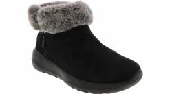 Short Boots & Booties|Winter Boots|SKECHERS On The Go Joy Savy Women’s Wide-Width Bootie Black