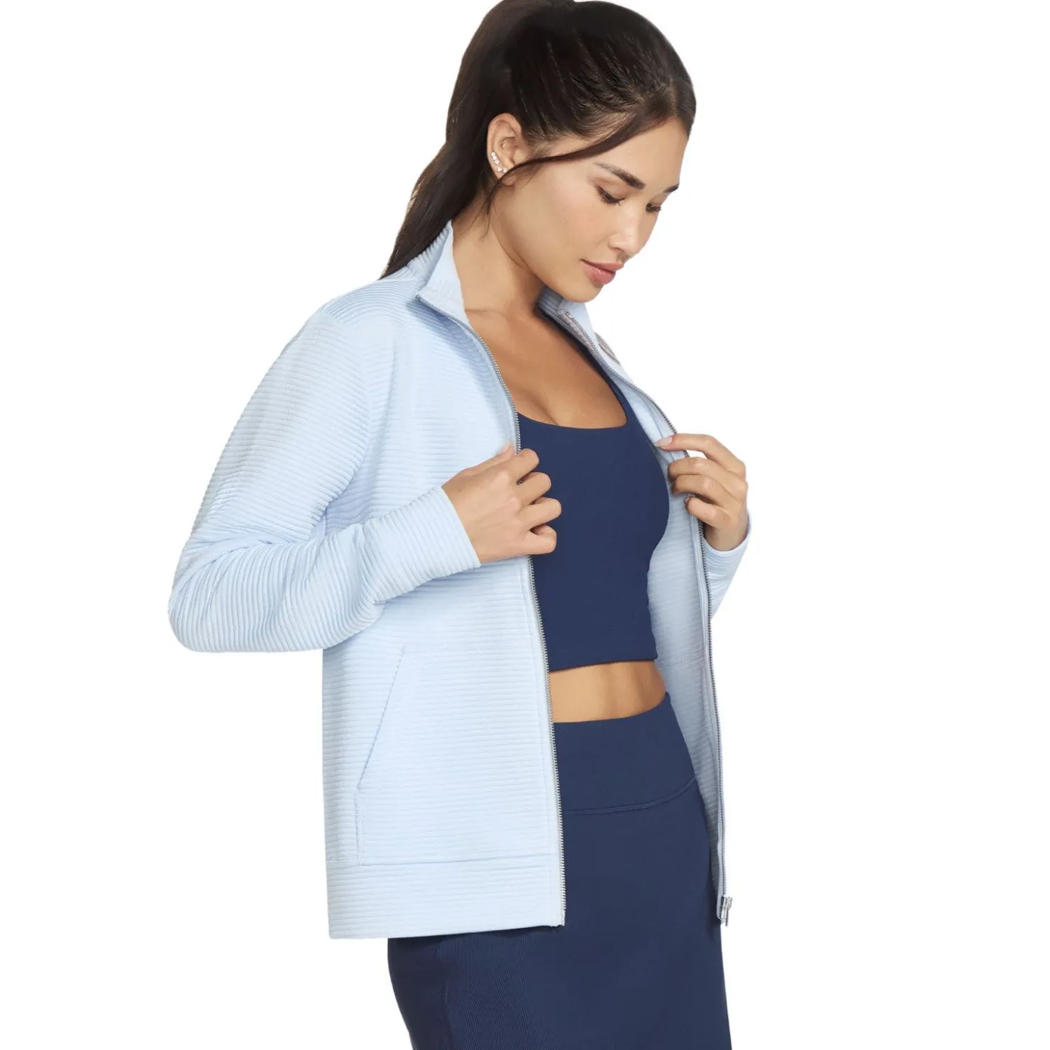 Tops|SKECHERS Ottoman Women's Jacket Blue