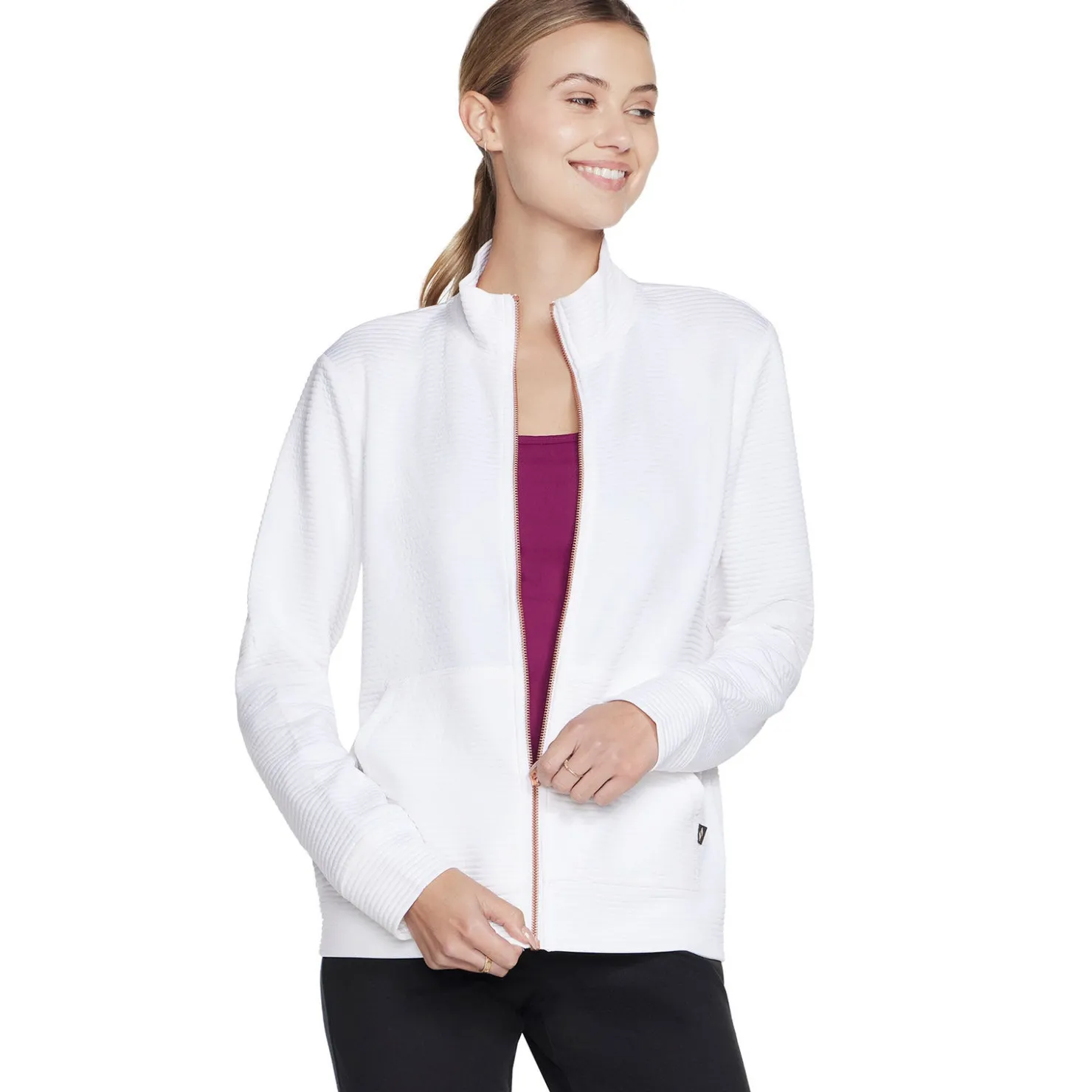 Tops|SKECHERS Ottoman Women's Jacket White