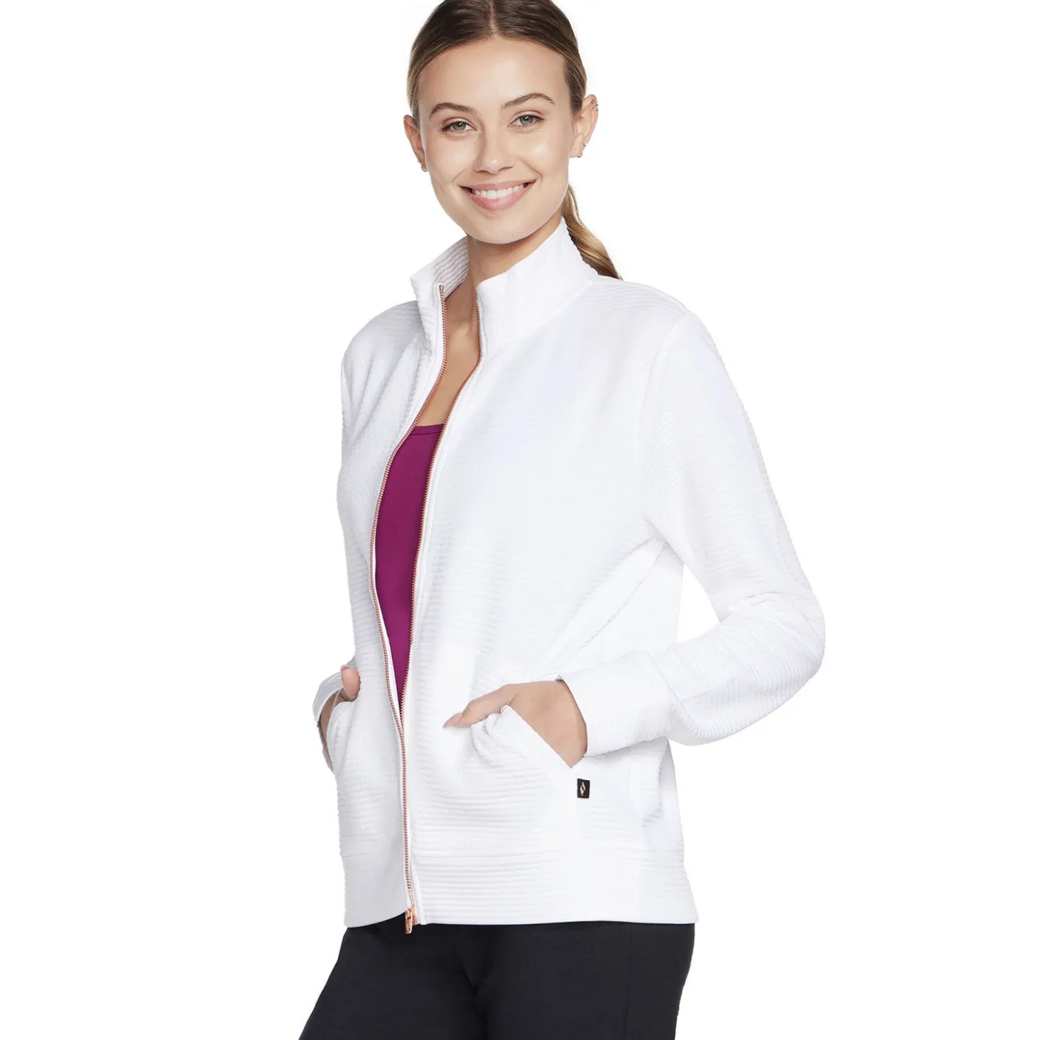Tops|SKECHERS Ottoman Women's Jacket White