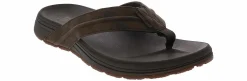 Comfort Sandals|Flip Flops|SKECHERS Patino Marlee Men's Comfort Thong Sandal Brown
