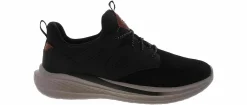 Athleisure & Casual|Slip-On|SKECHERS Relaxed Fit Slade Breyer Men’s Casual Shoe Black