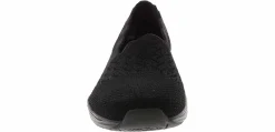 Comfort Shoes|Slip-On|SKECHERS Seager Stat Women's Casual Shoe Black