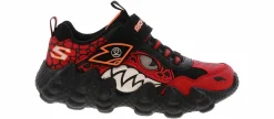 Athletics & Sneakers|SKECHERS Skech-O-Saurus Lights Youth Boys’ (11-3) Running Shoe Red