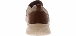 Walking Shoes|Comfort Shoes|SKECHERS Slade Lucan Men’s Casual Shoe Beige