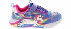 Athletic & Sneakers|SKECHERS S-Lights Unicorn Chaser Youth Girls’ (11-3) Light Up Athletic Shoe Blue