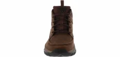 Hiking Boots|Trail|SKECHERS Slip-In Respected 20 Men's Wide-Width Hiking Boot Brown