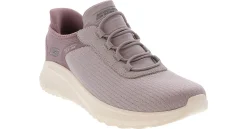 Walking Shoes|Athleisure & Casual|SKECHERS Slip-Ins Bobs Squad Chaos Women’s Athletic Shoe Purple