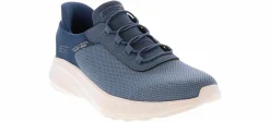 Walking Shoes|Athleisure & Casual|SKECHERS Slip-Ins Bobs Squad Chaos Men’s Wide-Width Athletic Shoe Blue
