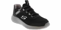 Athletics & Sneakers|SKECHERS Slip-Ins Bounder Youth Boys’ (11-5) Running Shoe Black