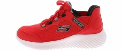 Athletics & Sneakers|SKECHERS Slip-Ins Bounder Youth Boys’ (12-5) Running Shoe Red