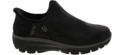 Short Boots & Booties|SKECHERS Slip-Ins Easy Going Women’s Bootie Black