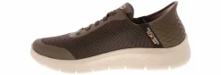 Walking Shoes|Athleisure & Casual|SKECHERS Slip-Ins Go Walk Flex Men’s Athletic Shoe Brown