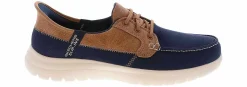 Canvas Shoes|Comfort Shoes|SKECHERS Slip-Ins On The Go Flex Women's Boat Shoe Blue