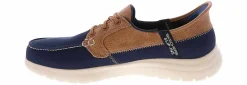 Canvas Shoes|Comfort Shoes|SKECHERS Slip-Ins On The Go Flex Women's Boat Shoe Blue