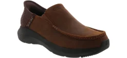 Comfort Shoes|Comfort|SKECHERS Slip-Ins Parson Oswin Men’s Wide-Width Casual Shoe Brown