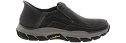 Canvas Shoes|Comfort Shoes|SKECHERS Slip-Ins Respected Holmgren Men’s Wide-Width Casual Shoe Grey