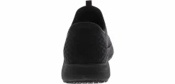 Slip Resistant|Wide|SKECHERS Slip-ins Summits Colsin Men’s Wide-Width Slip Resistant Work Shoe Black