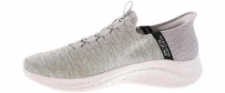 Running Shoes|Walking Shoes|SKECHERS Slip-Ins Ultra Flex 3.0 Men’s Wide-Width Running Shoe Grey