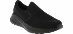 Slip Resistant|SKECHERS Squad Chaos SR-Urgan Men’s Slip Resistant Work Shoe Black