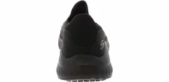 Slip Resistant|SKECHERS Squad Chaos SR-Urgan Men’s Slip Resistant Work Shoe Black