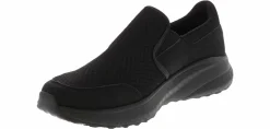 Slip Resistant|SKECHERS Squad Chaos SR-Urgan Men’s Slip Resistant Work Shoe Black