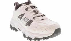 Walking Shoes|Athleisure & Casual|SKECHERS Stamina At Premium Stitch Men’s Wide-Width Athletic Shoe White