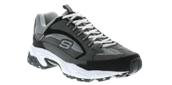 Running Shoes|Walking Shoes|SKECHERS Stamina Men's Wide-Width Walking Shoe Grey