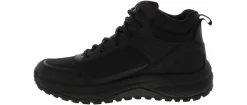 Soft Toe Boots|Slip Resistant|SKECHERS Street Treader Scorron Men’s Slip Resistant Work Shoe Black