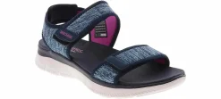 Comfort Sandals|Outdoor Sandals|CLARKS Skechers Summit Cutest Icon Women's Sandal Blue