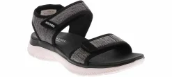 Comfort Sandals|Outdoor Sandals|SKECHERS Summit Cutest Icon Women's Sandal Black