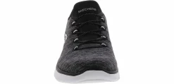 Walking Shoes|Slip-On|SKECHERS Summits Slip-Ins Women’s Wide-Width Comfort Shoe Black