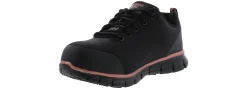 Safety Toe Athletics|SKECHERS Sure Track Chiton Women’s Alloy Toe Work Shoe Black