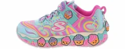 Athletic & Sneakers|SKECHERS Sweet Kickz Cupcake Cutie Youth Girls’ (11-3) Running Shoe Multicolor