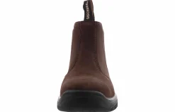 Safety Toe Boots|SKECHERS Tapter Men’s Steel Toe Work Boot Brown