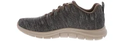 Running Shoes|Training Shoes|SKECHERS Track Front Men’s Running Shoe Grey