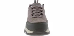 Safety Toe Athletics|Slip Resistant|SKECHERS Trego Astallet Women’s Nano-Carbon Toe Work Shoe Grey