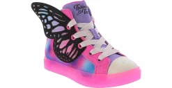 Athletic & Sneakers|Casual|SKECHERS Twinkle Sparks Ice Youth Girls’ (11-3) Light Up Hi-Top Sneaker Pink