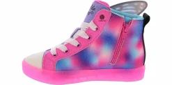 Athletic & Sneakers|Casual|SKECHERS Twinkle Sparks Ice Youth Girls’ (11-3) Light Up Hi-Top Sneaker Pink